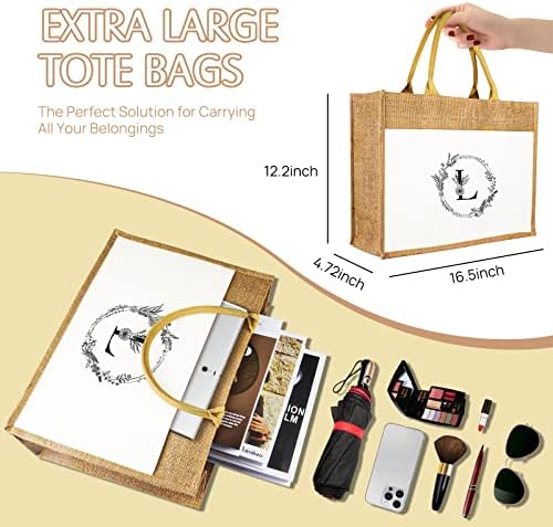 Bolsa de Tarifa de praia inicial do Justotry - Bolsa de viagem de grande utilidade para mulheres Presente de Aniversário