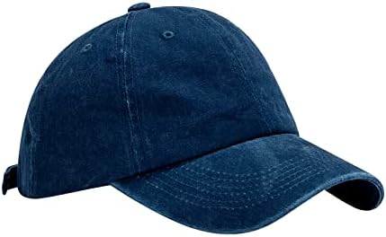 ZPERVOBA Caps de beisebol ajustável de algodão vintage lavado