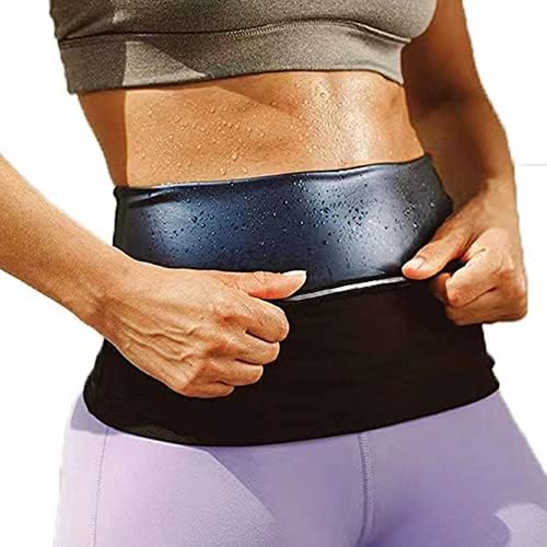 Treinador da cintura Leltlimh para mulheres Lower Belly Fates-Sauna Terno Sweat Belt Belly Burner Wrap Wrap Thrap