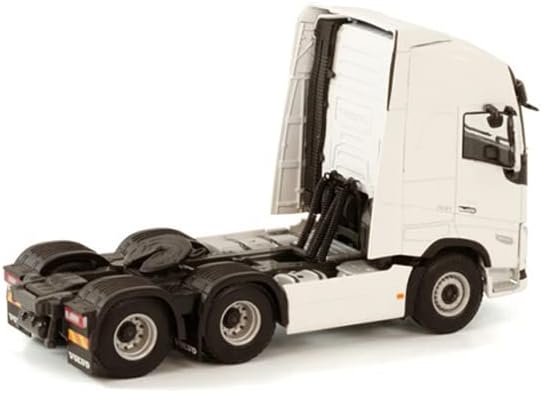 Para WSI para Volvo FH5 para o eixo de tag Globetrotter XL 6x2 para a linha branca 1:50 Modelo pré-construído do caminhão diecast