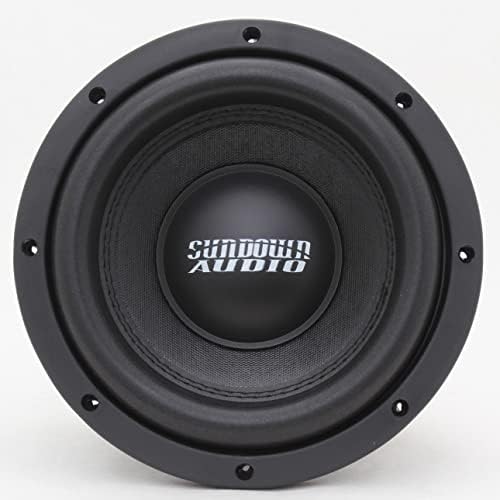 Sundown Audio E-8 V.5 D4 8 300W RMS Dual 4-OHM E-V.5 Subwoofer da série