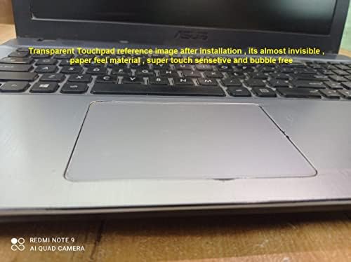 Capa do protetor de touch pad da Ecomaholics para HP 15 cb 15-cc 15-cd 15-dA 15 db 15-dk Série, pista transparente