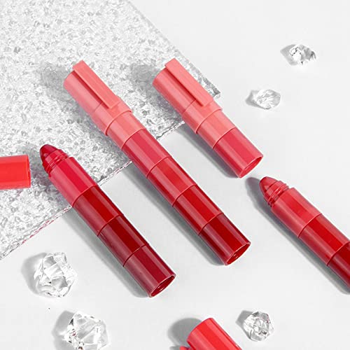 Outfmvch 726 canal brilho lábio 5 cores Lipstick Lip Gloss Lip Gloss Alto Impacto Lipcolor com Fórmula Cremosa Hidratante