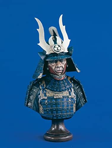 SPLINDG 1/8 antigo modelo de figura de resina líder de samurai japonês, kit de modelo em miniatura sem pintura e não