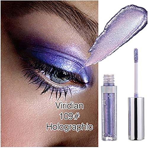 Hotiária brilhante brilho de sombra líquido pigmentos metálicos metais maquiagem brilho para os olhos olhos de olho -deus