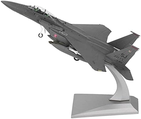 Rosvola Fighter Aircraft Modelo, resistente, 2 suportes, detalhes requintados, modelo de aeronave de liga, estável para coletar para