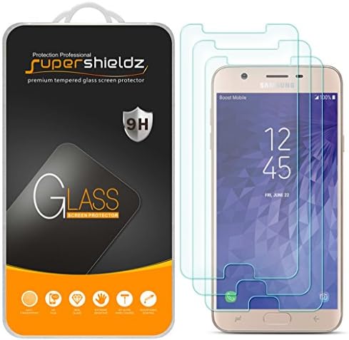 Supershieldz projetado para o Samsung Galaxy J7 Refine Protetor de tela de vidro temperado, anti -scratch, bolhas sem bolhas