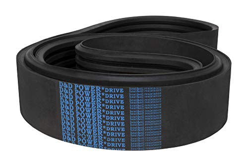 D&D PowerDrive 5VK1120/12 Kevlar Banded Belt 5/8 x 112 OC 12 Banda, borracha