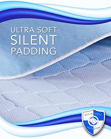 2 Padting de titting de cama premium Ultra Soft- azul claro 36 x 36. Protetor de folha à prova d'água para adultos, idosos,