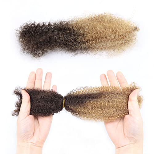 Happy & CC Human Crochet Hair para mulheres negras Afro enlameado cabelos humanos a granel para pavor, fazendo dreadlocks,