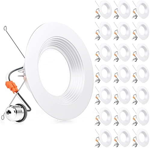 O LED de pacote Ensenior 24 pode iluminar a iluminação embutida, downlight de 5/6 de polegada, a luz do dia de 5000k, acabamento de