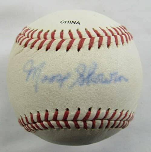Bill Moose Skowron Autograph Autograph Rawlings Baseball B105 - Bolalls autografados
