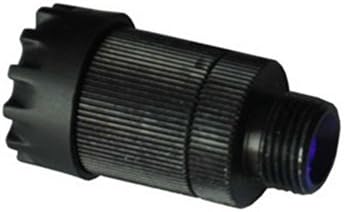 Luz de visão de LED de fibra óptica de fibra de fibra de fibra 3/8-32 - Luz reostato com 3 configurações, preto