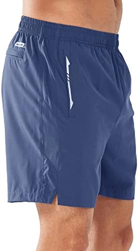 Northyard Men's Running Shorts atléticos de 5 polegadas Tênis de ginástica de ginástica rápida seca curta para treinamento ativo