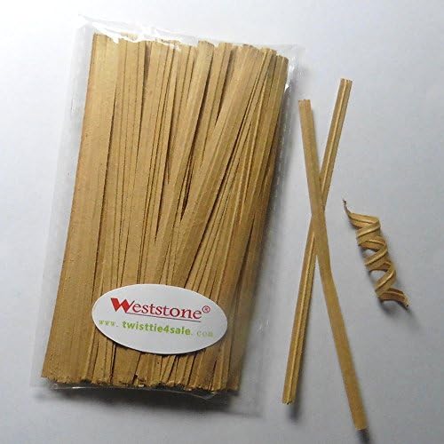 Weststone - 100pcs 4 Twist lances de papel para sacos de violoncelo