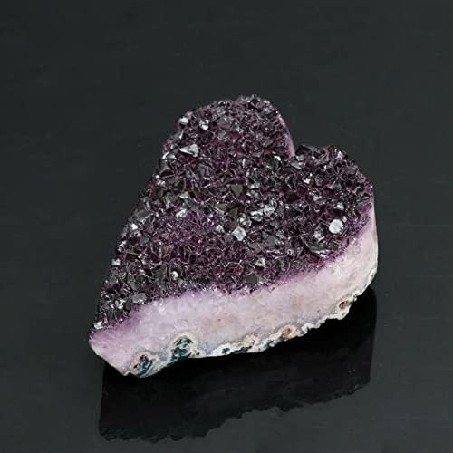 Crystal4959, Amethyst Quartz Shape Crystal Cluster Drruzy Geode Amospime 500 gm