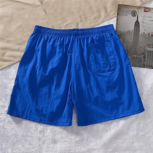 Shorts de praia de verão masculinos de hddk, shorts de férias leves de perna reta shorts de férias leves bermudas