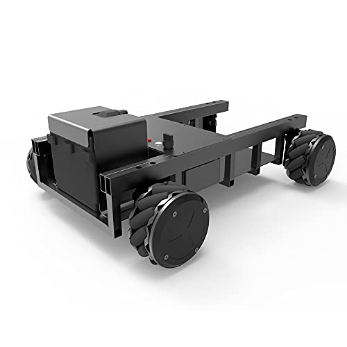 Roboct 4WD Mecanum Wheel Lelloy Intelligent Car Plataforma AGV Chassis para armazém