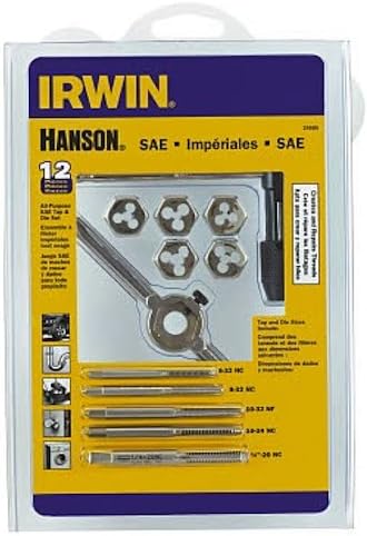 Irwin Tap and Die Set, métrica, 53 peças