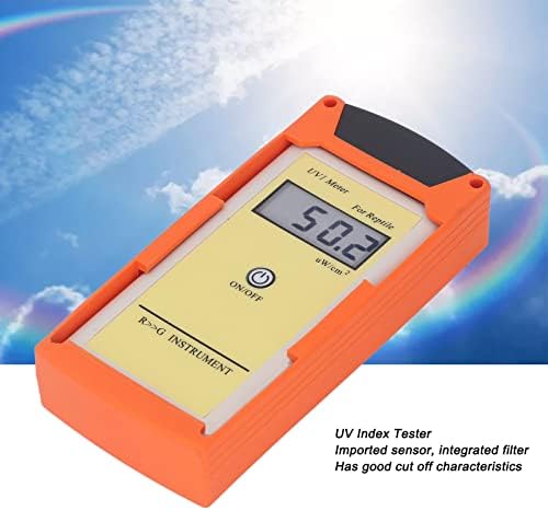 METENTE DE INDICE UV Testador de UVI de alta precisão Digital com LCD Display Solar Ultraviolet Detector para detecção de