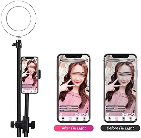 YGQZM 33cm Selfie LED Ring Light com suporte de tiro de telefone ajustável Stand Photography Ringlight