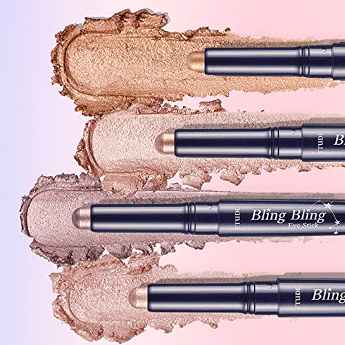 Etude Bling Bling Eye Stick 21ad | Sombra de olhos duradouros com brilho ofuscante e textura cremosa macia para olhos brilhantes