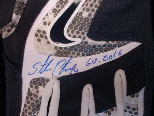 Starlin Castro New York Yankees Game Wast & Autografed Glove - luvas MLB autografadas