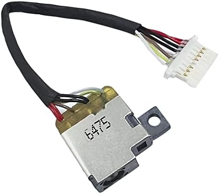 GINTAI DC JACK POWN HARNESS CONECTOR DE CABELO DE CABELAÇÃO SUBSTITUIÇÃO PARA HP SPECTER X360 13T-4100 13-4205TU 13T-4200