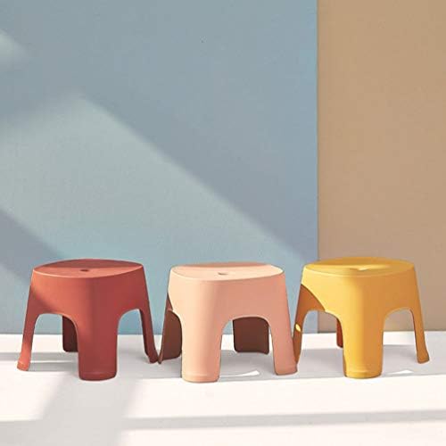 Stool de um passo de um passo de um passo de plástico para crianças Anti -Slip Bath Banca para casa, escritório, garagem