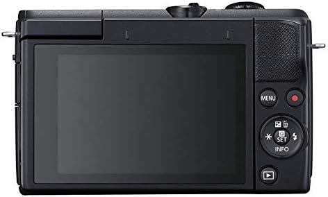 Câmera digital sem espelho da Canon EOS M200 com lente de 15-45mm versão internacional