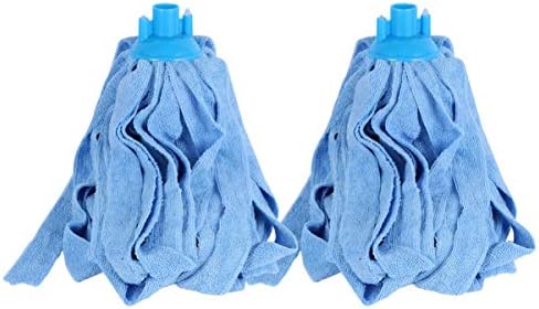 Cabeças de substituição de esféricas comerciais Microfibra Microfiber: 2pcs Reabastece as ferramentas de limpeza