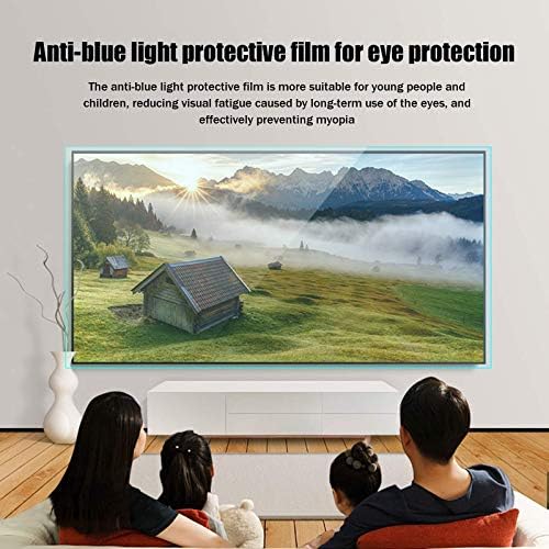 AIZYR ANTI-ANTIMULO Blue Light TV Screen Protetor, Filme anti-Glare/Anti-arranhão Reduza a reflexão do brilho, os olhos se