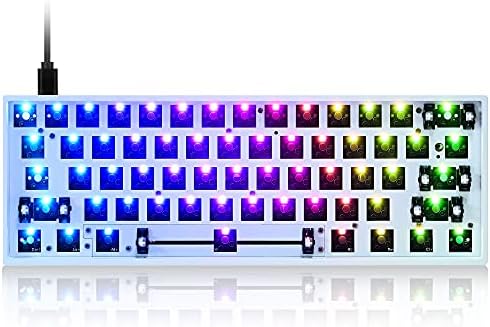 Caixa de placa PCB de GFERCTY KRED GK61X V3 para o teclado de 60% do teclado
