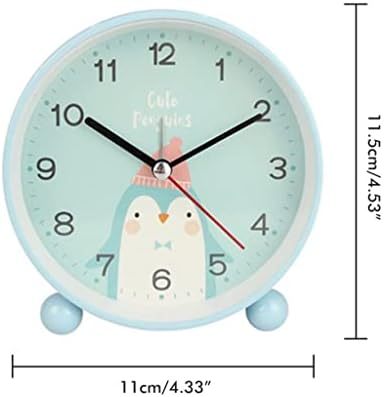 Yebdd Mini Light Clock não faz marchas de aprendizado relógio fofo animal instrutor de sono animal