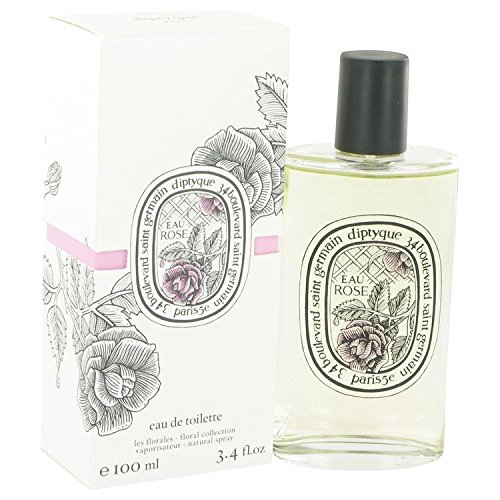 Eau subiu por Diptyque Eau de Toilette Spray 3,4 oz para mulheres