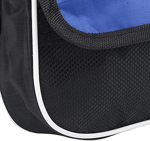 Bike Upper Tube Pouch, dois bolsos principais em ambos