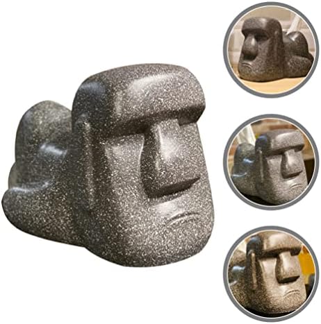 IPETBOOM MOAI Caixa de tecidos Moai Caixa de tecido facial moai estátua retro guardana