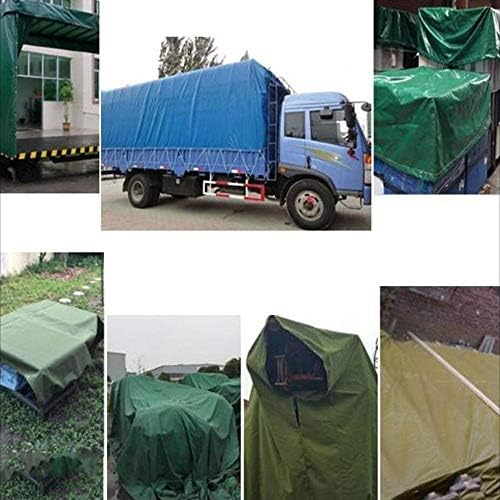 Tarpas YGCBL, lona Tarpaulina impermeável espessa -protetor solar Plantas de caminhão de protetor solar 0,5 mm, -560 g/m²,