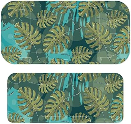 Monstera Palm Leaves Decals Adesivos cobrem placa face protetora da pele para Nintendo Switch