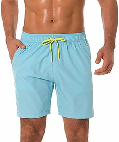 Troncos de natação casuais masculinos de banheira de banheira de banheira de banheira de calça de banho de praia seca