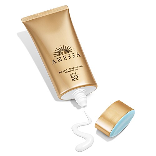 Shiseido Anessa perfeita UV Protetor solar Cuidado de pele Gel SPF50+/PA ++++ 3,2oz