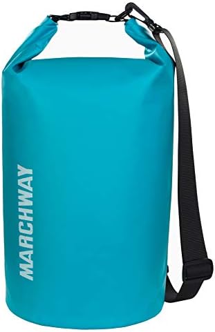 Marchway flutuando saco seco impermeável 5L/10L/20L/30L/40L, Roll Top Sack mantém a engrenagem seca para caiaque, rafting, passeio