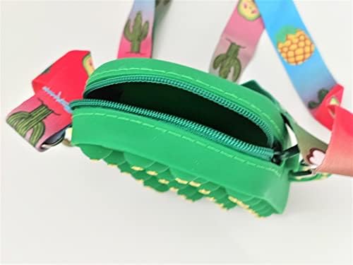 Frutas push bubble pop on-it cross Body bolsa bolsa sensorial fidget pooper estresse alívio