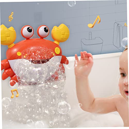 Toyvian Bath Toys Kids Bathtub Toys infantis Bath Toys Tubble Maker Bath Bolic Machine Bathtub Bobble Toys Acessórios de banho para