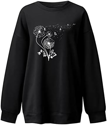 Pullover para mulheres y2k Blusa de túnica moda pirnt Roupas trabalham camisas macias com camiseta confortável com