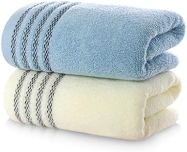 KFJBX Duas toalhas, algodão, face de lavagem, toalhas de banho grandes para homens, mulheres e crianças, toalhas absorventes não lançadoras