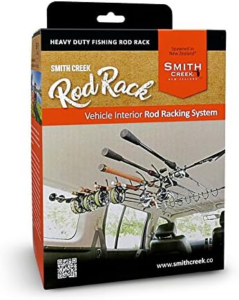 Rack de Rod Smith Creek, sistema de haste de pesca com veículos pesados ​​com veículos pesados ​​com 3 métodos de montagem