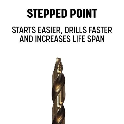 Drill America 5/32 Cobalt pisou Point Drill Bit, GSC Series