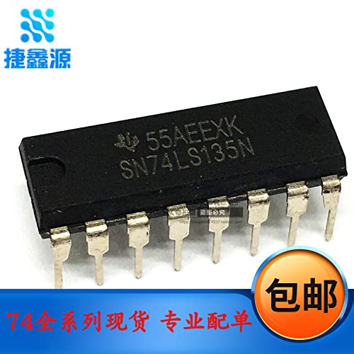 10PCS HD74S135P 74LS135 SN74LS135N DIP-16