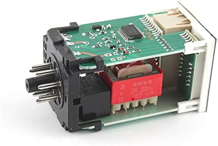 NYCR Digital LED Programmable Timer Relé interruptor DH48S-2Z 0.01S-99H99M com base de soquete AC/DC 12V 24V 36V
